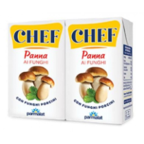 Parmalat chef smetana na vaření s houbami 2x125ml