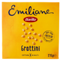 Barilla sušené vaječné těstoviny grattini 275g