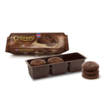 Monviso cremosi sušenky s kakaovým krémem 150g