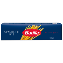 Barilla  sušené bezvaječné těstoviny spaghetti n.5 500g