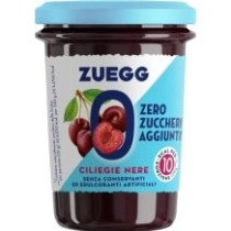 Zuegg zero marmeláda černé třešně bez cukru 220g