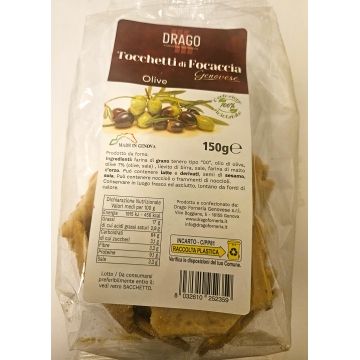 Drago tocchetti di focaccia...