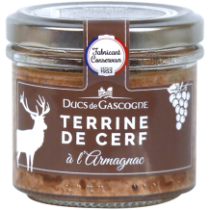 Ducs de gascogne jelení terina s armagnacem 65g