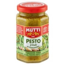Mutti pesto ze zelených rajčat s janovskou bazalkou dop 180g