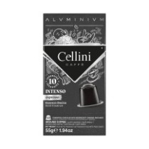 Cellini caffé káva kapsle nespresso intenso 90% arabica/10% robusta 10ks