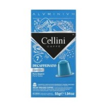 Cellini caffé káva kapsle nespresso bez kofeinu 10ks