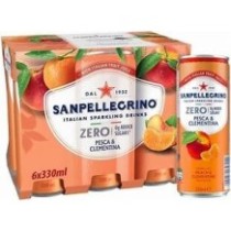 Sanpellegrino zero pesca e clementina limonáda broskev a klementinky 6x 330ml