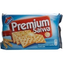 Saiwa premium slané krekry bez zrnek soli na povrchu 315 g