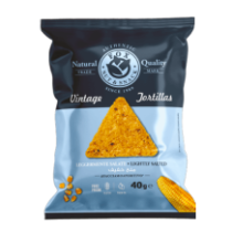 Bar italia fox vintage lehce solené tortilové chipsy 40g