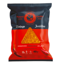 Bar italia fox vintage sladké chilli tortilové chipsy 40g