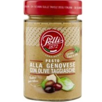 Polli pesto alla genovese bazalkové pesto s olivami taggiasche 190g
