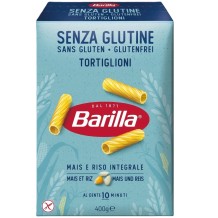 Barilla Tortiglioni bezlepkové těstoviny 400g