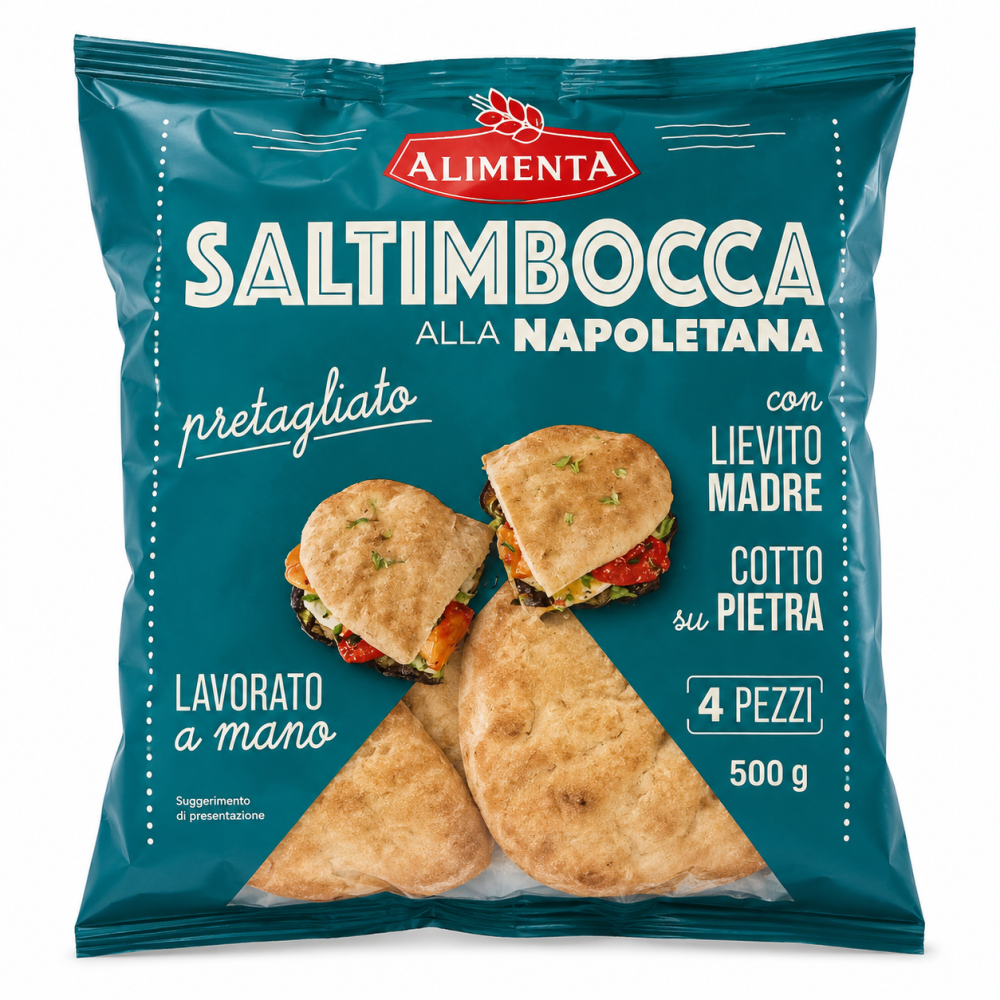 Alimenta saltimbocca napoletana korpus předřezaný 4 ks 500g