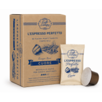 Caffé diemme perfetto cuore káva kapsle nespresso bez kofeinu 10ks