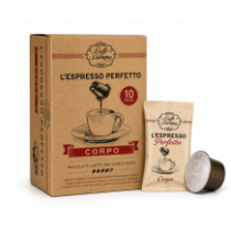 Caffé diemme perfetto corpo káva kapsle nespresso 10ks