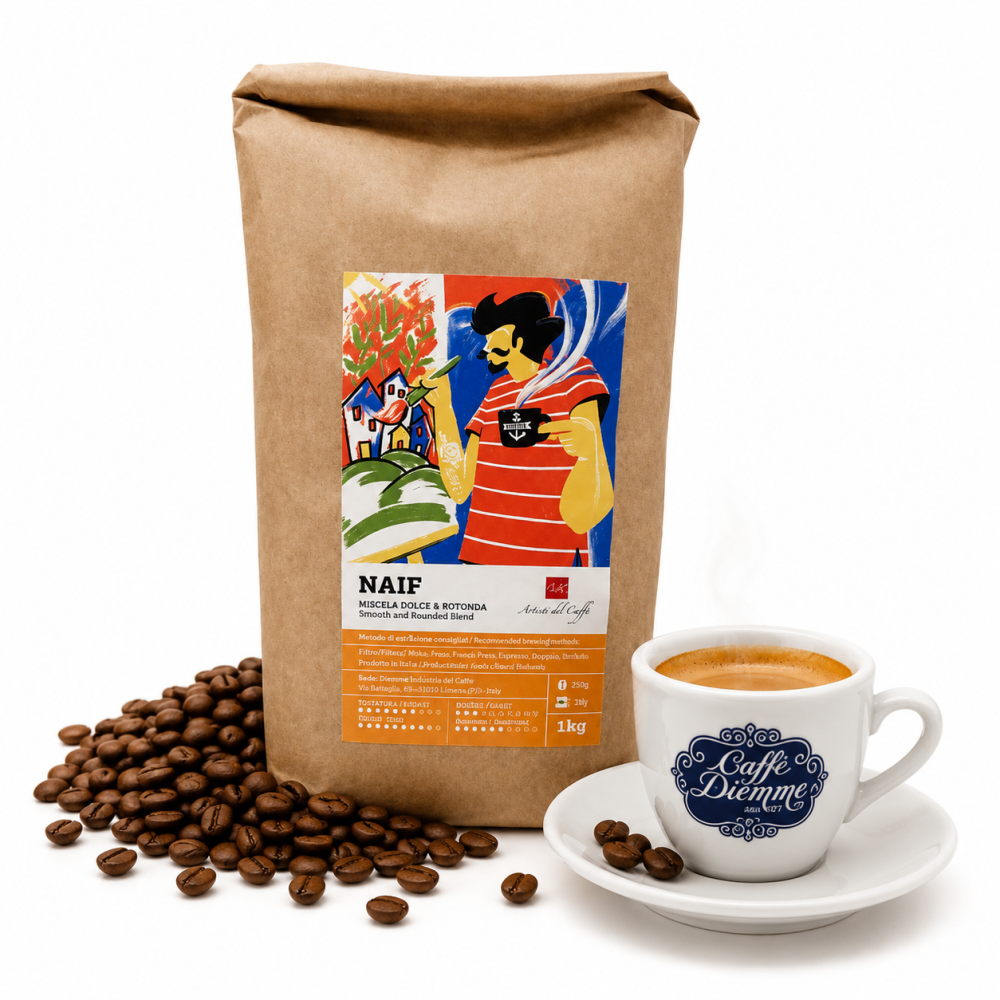 Caffé diemme naif zrnková káva 1kg