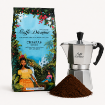 Caffé diemme chiapas mexico mletá káva 100% arabica 200g