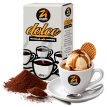 Zicaffé dolce mletá káva 250g