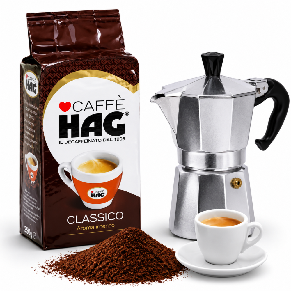 Hag Caffé mletá káva bez kofeinu 250g