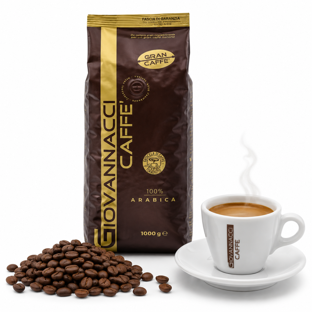 Giovannacci caffé 100% arabica zrnková káva 500g