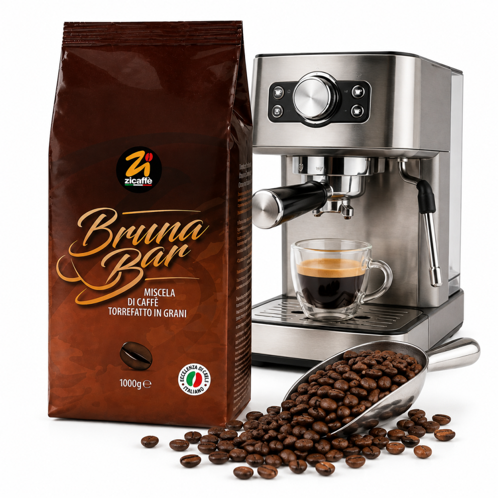 Zicaffe bruna bar zrnková káva 1kg