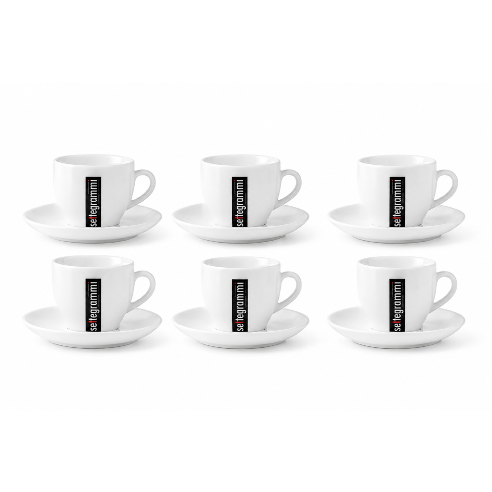 Caffe settegrammi šálky na espresso/6+6 ks/12ks