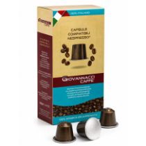 Giovannacci caffé káva kapsle nespresso bez kofeinu 100% arabica 25ks