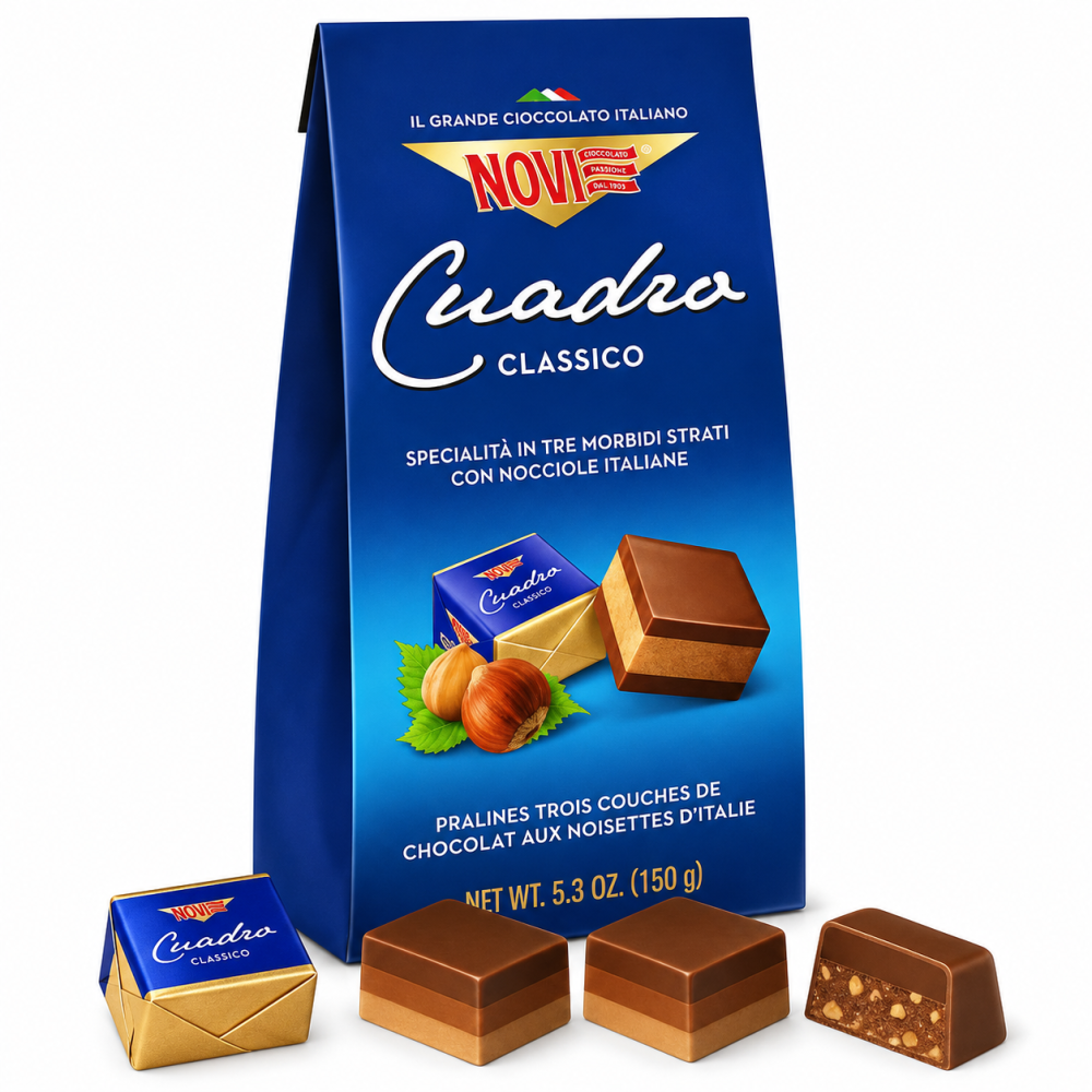Novi cuadro classico čokoládové pralinky 150g