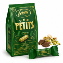 Feletti les petits čokoláda gianduia s pistáciovým krémem a pistáciemi 120g