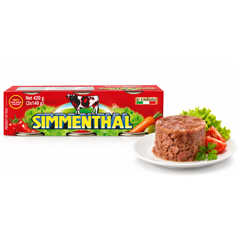 Simmenthal hovězí v aspiku 3x90g