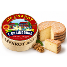 Livarot AOP E.Graindorge kravský sýr 250g
