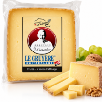 Moleson Le Gruyére 9 měsíců zrání kravský sýr 225g