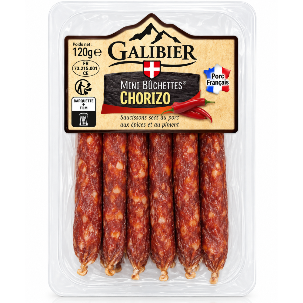 Galibier mini salámky chorizo 120g