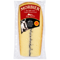 Jean perrin morbier aoc au lait cru kravský sýr s uhlím 200g