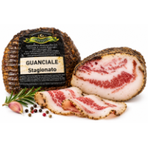Montevecchio guanciale stagionato kořeněné vepřové líčko 1kg