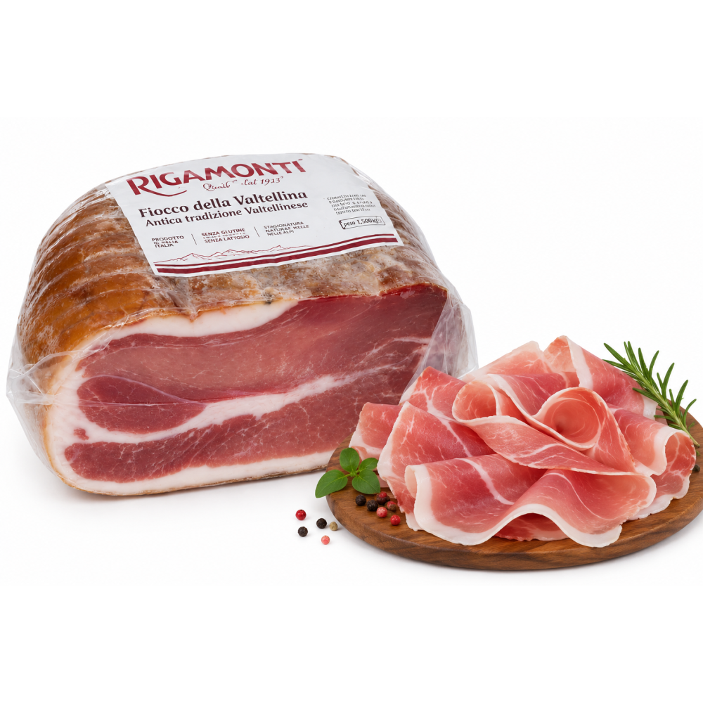Rigamonti prosciutto crudo fiocco della valtellina sušená šunka 1,5kg