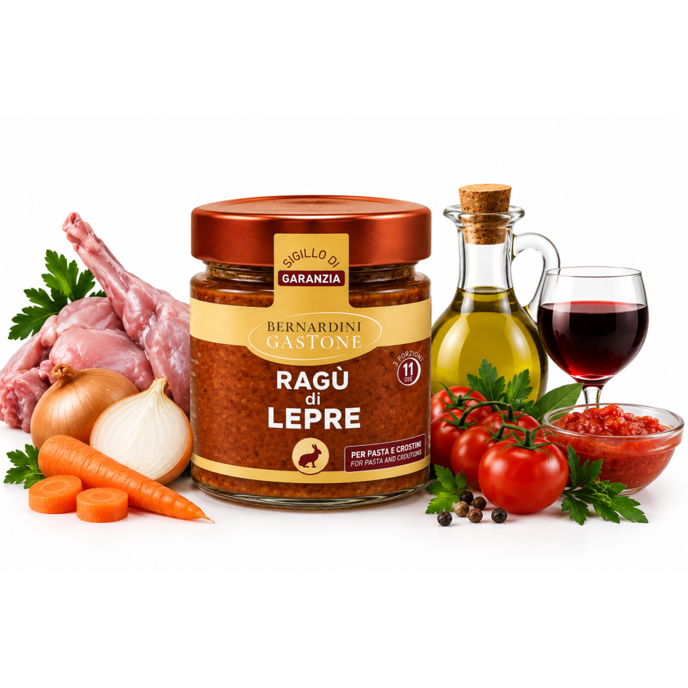 Bernardini gastone ragú ze zajíce 220g