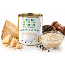 Greci krém la cacio e pepe pecorino romano sýrová omáčka a pepř 780g
