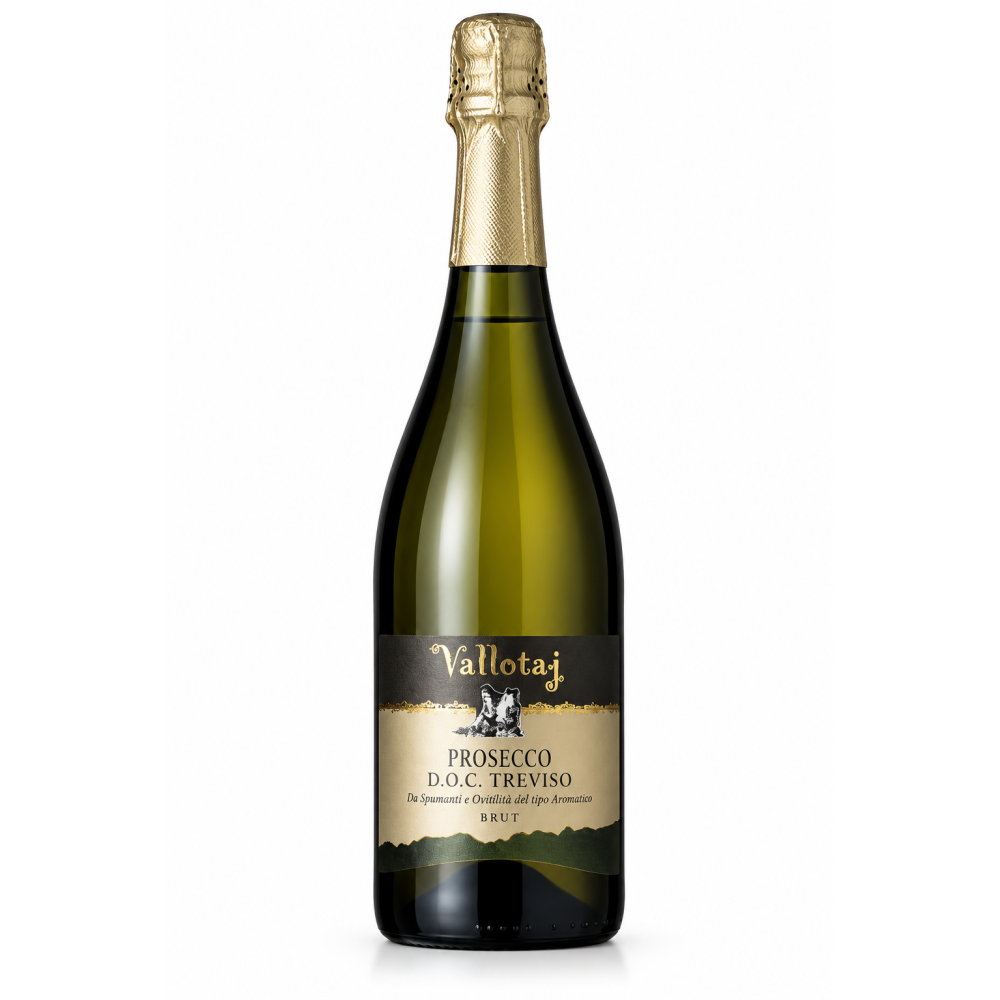 Vallotaj Prosecco treviso brut doc bílé víno šumivé 0,75l