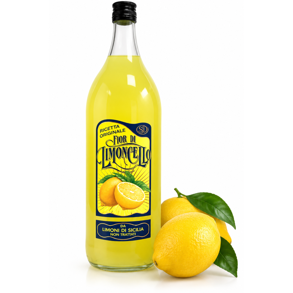 Sprint limoncello citronový likér z neošetřených sicilských citronů 30% 2l