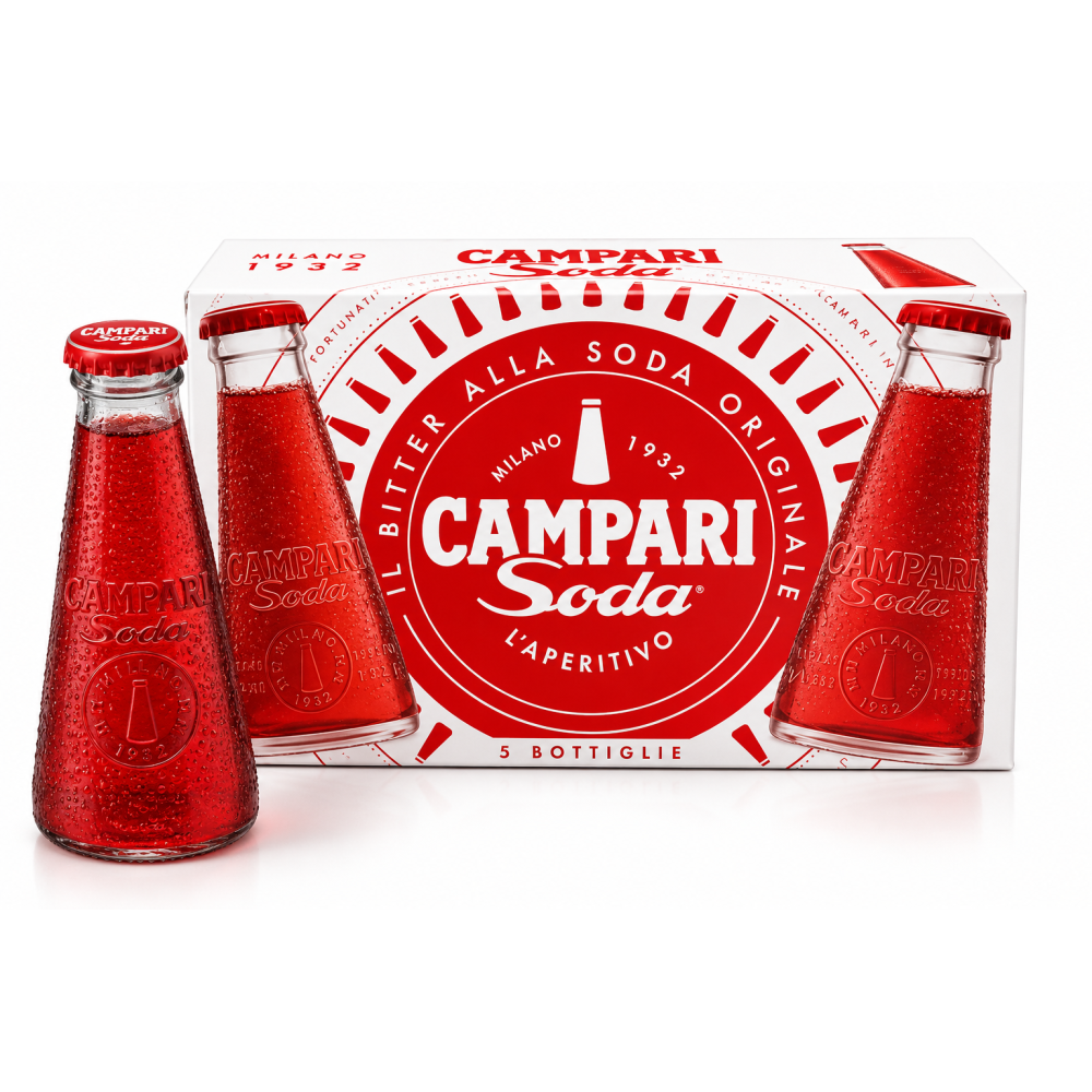 Campari soda alkoholický nápoj 10% 10ks x 98ml