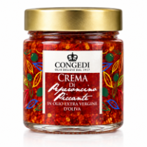 Congedi pikantní chilli krém v extra panenském olivovém oleji 220g
