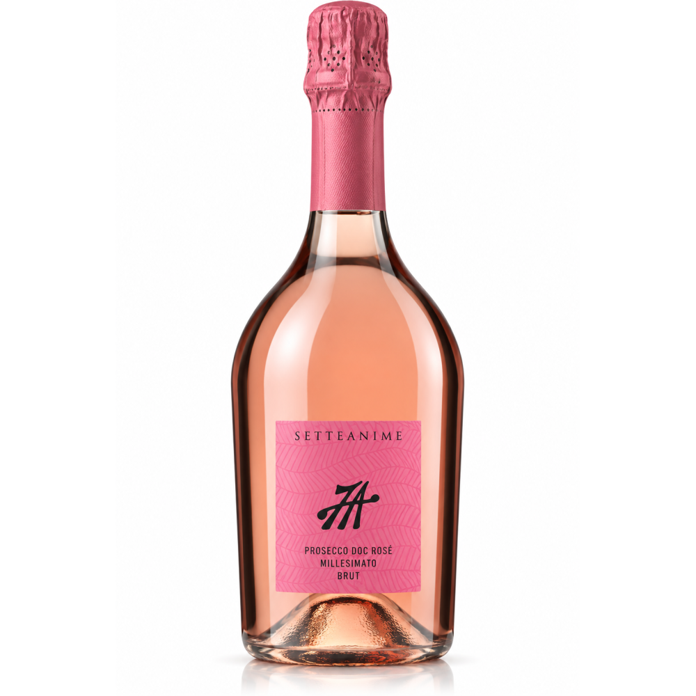 Setteanime Prosecco D.O.C. Rosé Millesimato Brut 0,75l