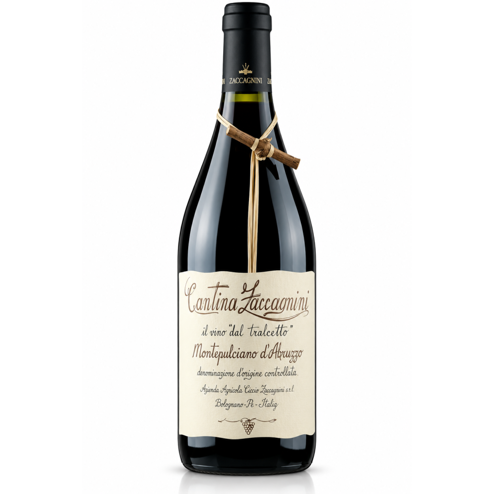 Zaccagnini Montepulciano d'abruzzo doc tralcetto červené víno 0,75l