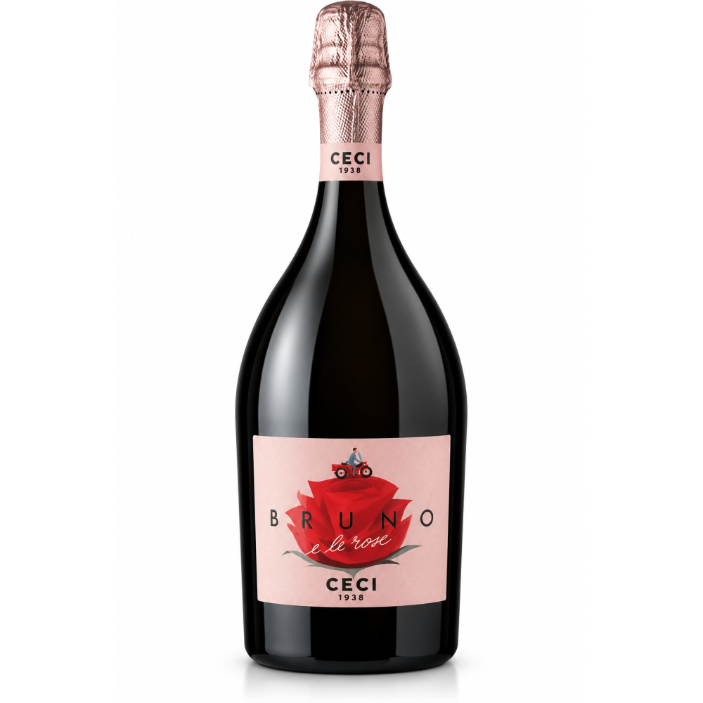 Ceci lambrusco bruno e le rose brut spumante šumivé červené víno 0,75l