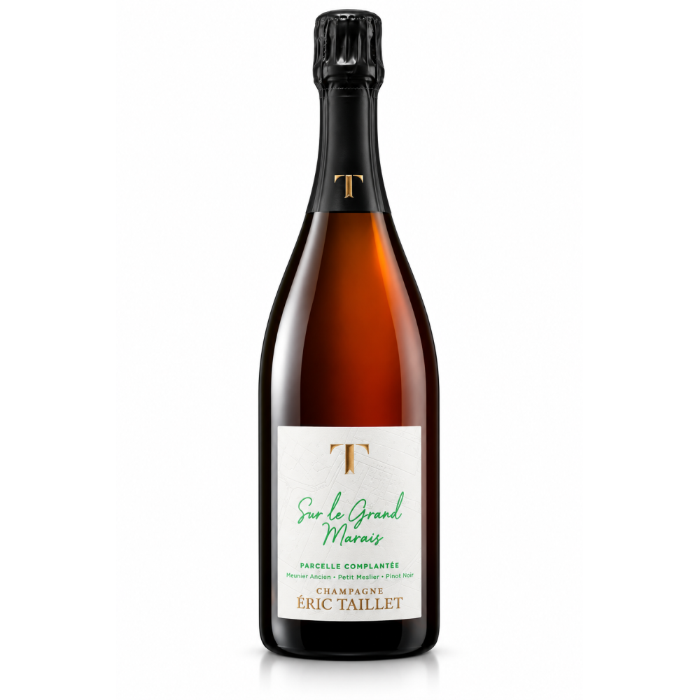 Eric Tailett champagne sur le grand marais brut nature 0,75l
