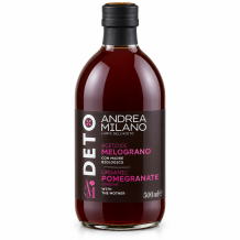 Andrea milano deto redukce z balsamického octa z granátového jablka sklo 500ml
