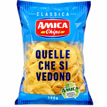 Amica chips slané brambůrky klasické 190g
