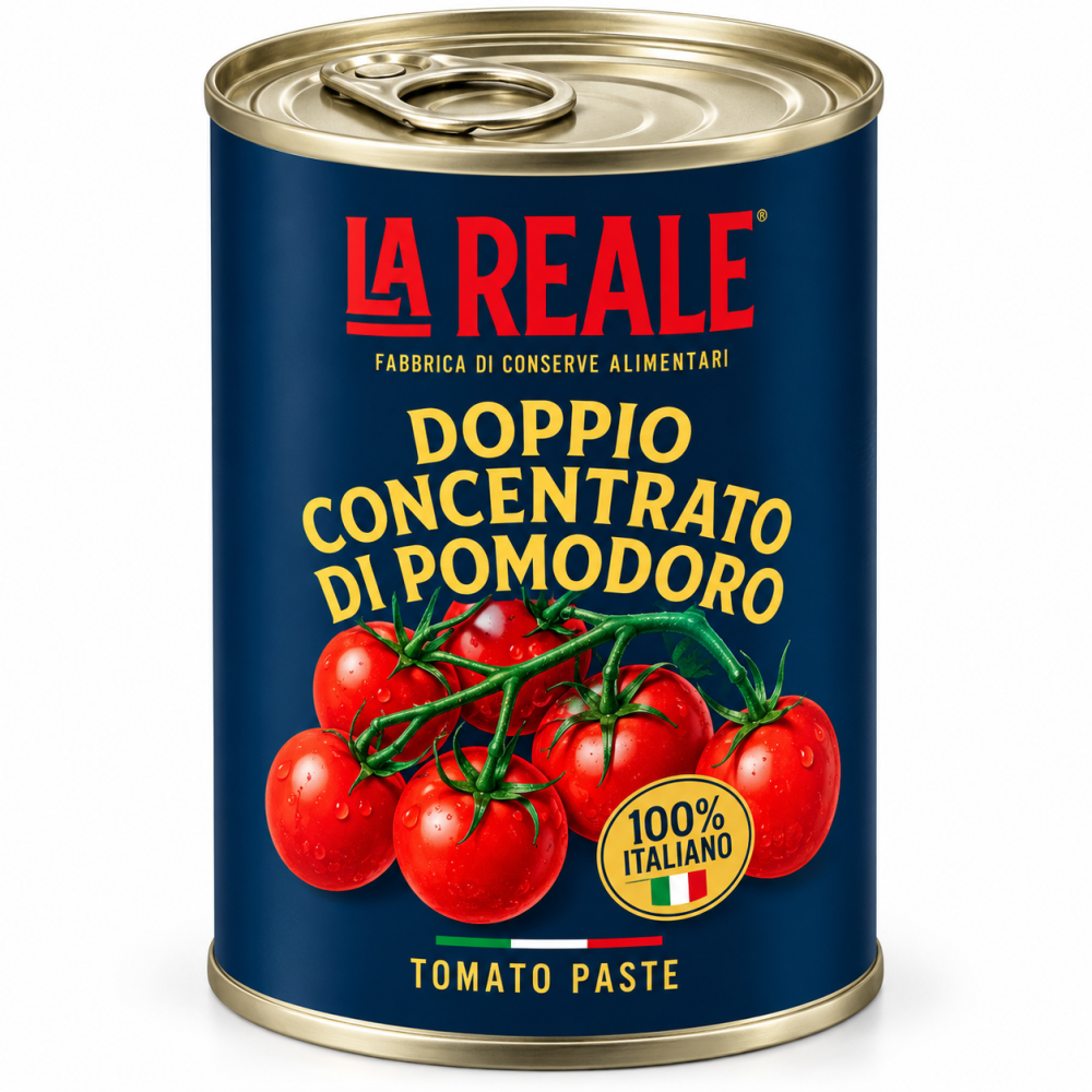 La reale dvojitý koncentrát rajčatový 70g