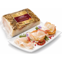 Bernardini gastone lardo pata negra uzené kořeněné sádlo 330g